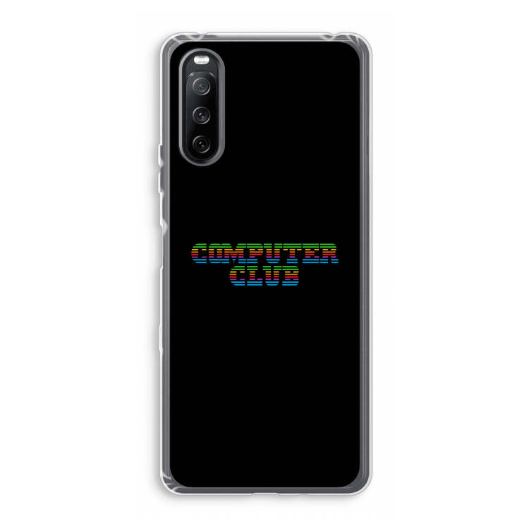 Retro: Sony Xperia 10 III Transparant Hoesje