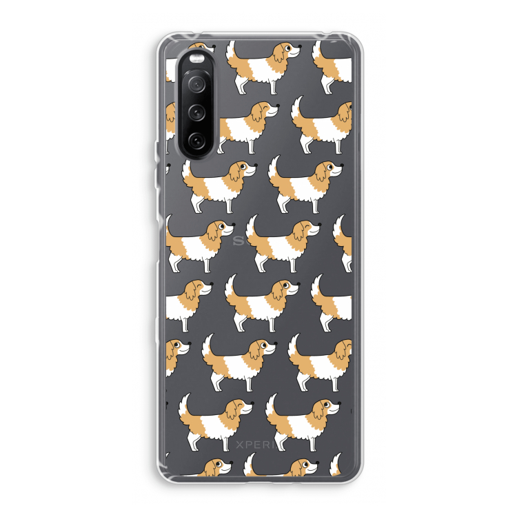Doggy: Sony Xperia 10 III Transparant Hoesje