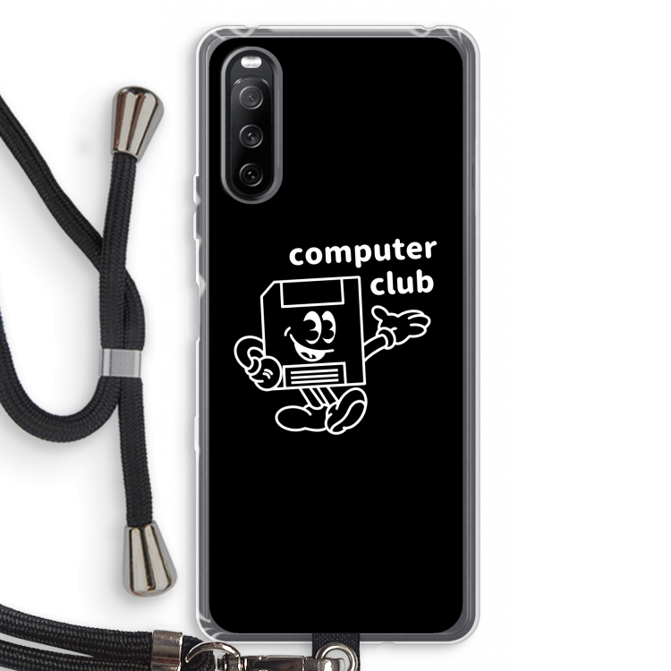 Floppyhead: Sony Sony Xperia 10 III Transparant Hoesje met koord