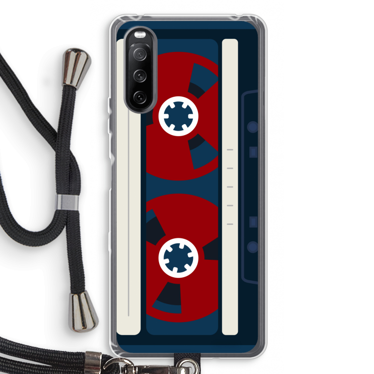 Here's your tape: Sony Sony Xperia 10 III Transparant Hoesje met koord