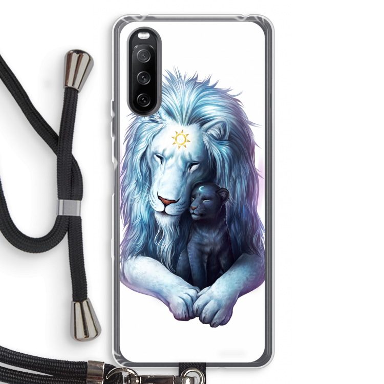 Child Of Light: Sony Sony Xperia 10 III Transparant Hoesje met koord