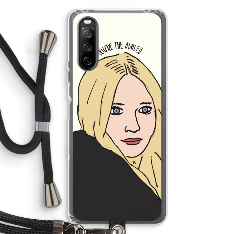 Ashley: Sony Sony Xperia 10 III Transparant Hoesje met koord