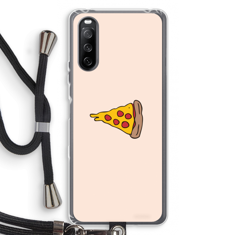 You Complete Me #1: Sony Sony Xperia 10 III Transparant Hoesje met koord