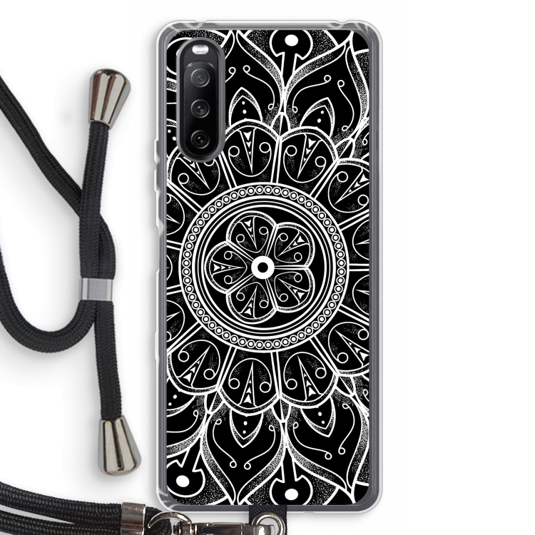 Roses Are Red: Sony Sony Xperia 10 III Transparant Hoesje met koord