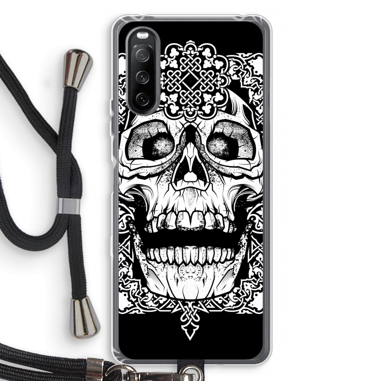 Seek & Destroy: Sony Sony Xperia 10 III Transparant Hoesje met koord