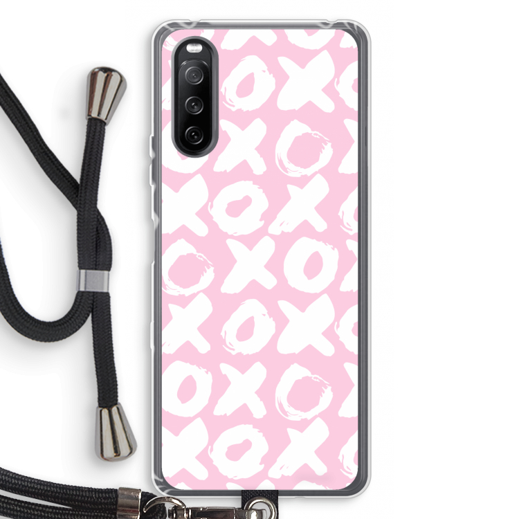 XOXO: Sony Sony Xperia 10 III Transparant Hoesje met koord