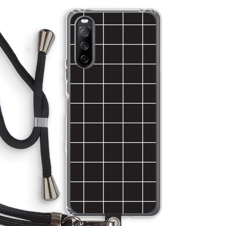 Rooster 2: Sony Sony Xperia 10 III Transparant Hoesje met koord