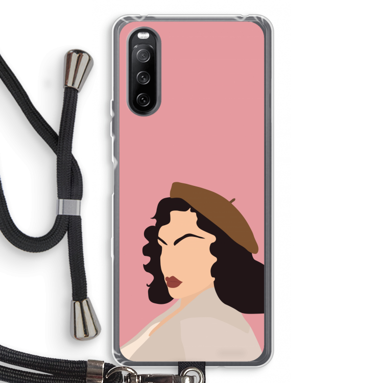 Confidence: Sony Sony Xperia 10 III Transparant Hoesje met koord