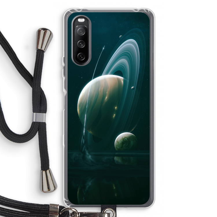 Mercurius: Sony Sony Xperia 10 III Transparant Hoesje met koord