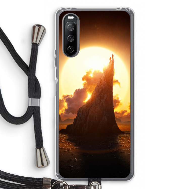 Children of the Sun: Sony Sony Xperia 10 III Transparant Hoesje met koord