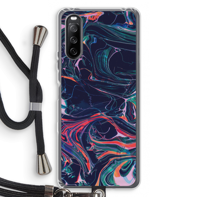 Light Years Beyond: Sony Sony Xperia 10 III Transparant Hoesje met koord