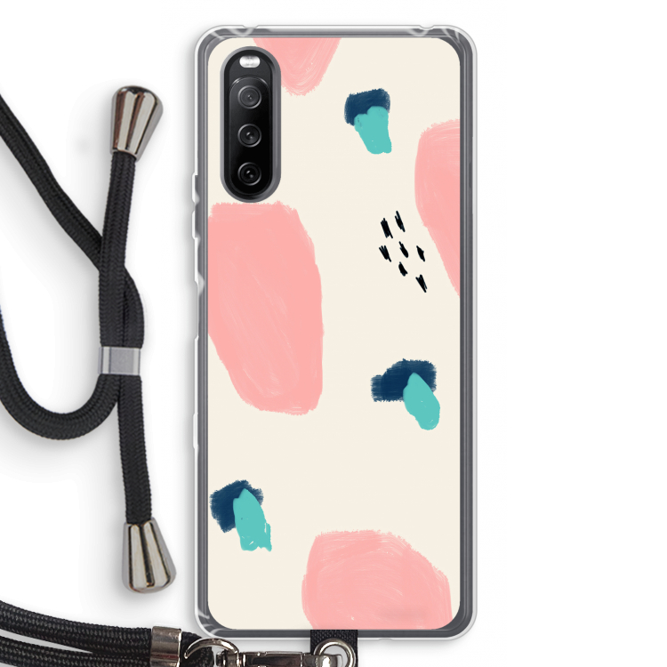 Monday Surprise: Sony Sony Xperia 10 III Transparant Hoesje met koord