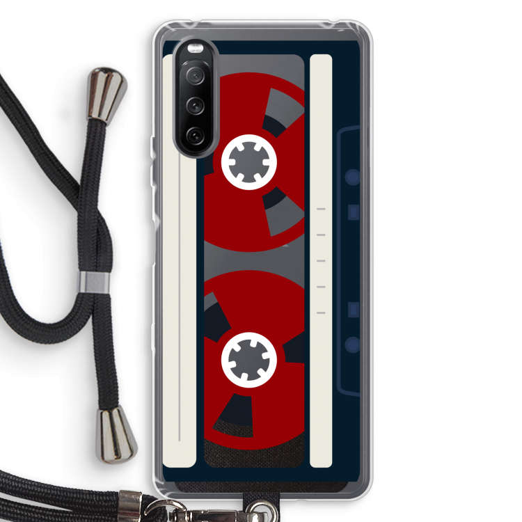 Here's your tape: Sony Sony Xperia 10 III Transparant Hoesje met koord