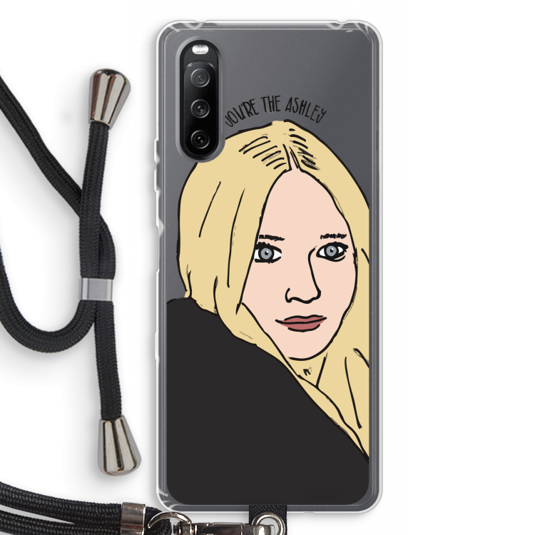 Ashley: Sony Sony Xperia 10 III Transparant Hoesje met koord