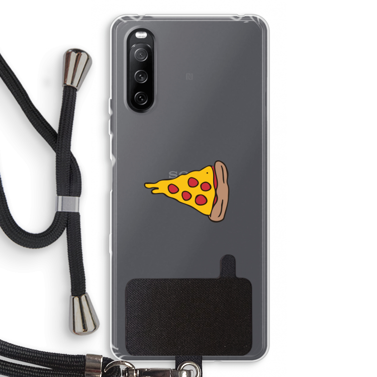 You Complete Me #1: Sony Sony Xperia 10 III Transparant Hoesje met koord