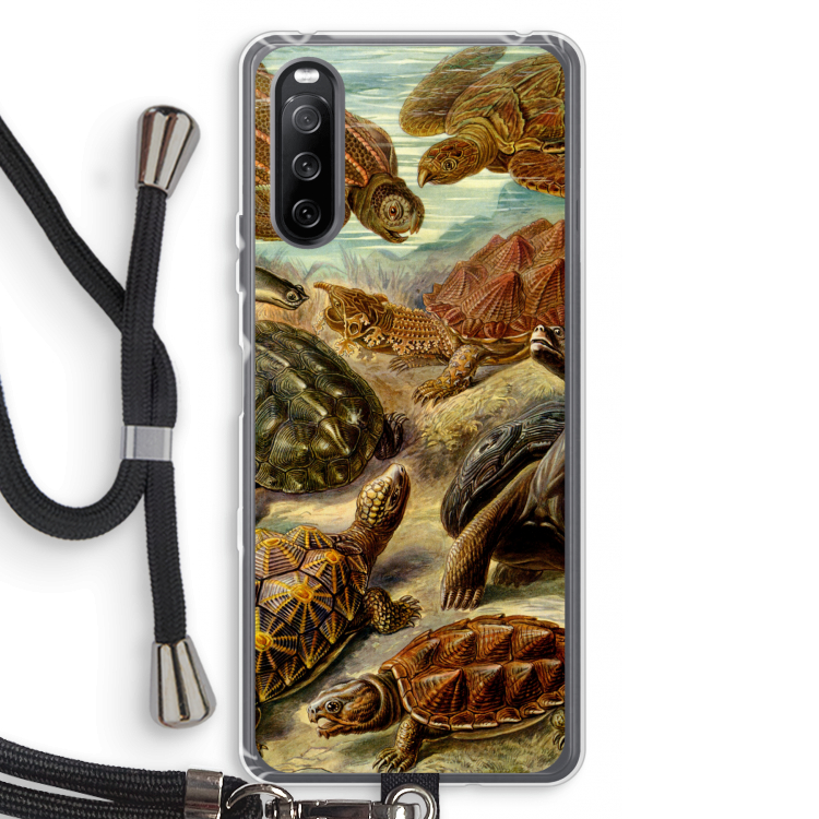 Haeckel Chelonia: Sony Sony Xperia 10 III Transparant Hoesje met koord