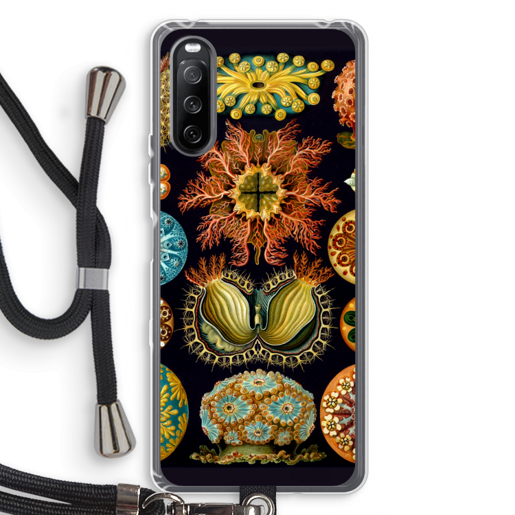 Haeckel Ascidiae: Sony Sony Xperia 10 III Transparant Hoesje met koord