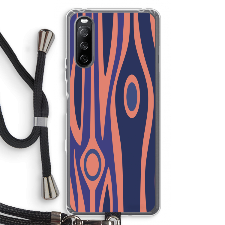 Bast A: Sony Sony Xperia 10 III Transparant Hoesje met koord