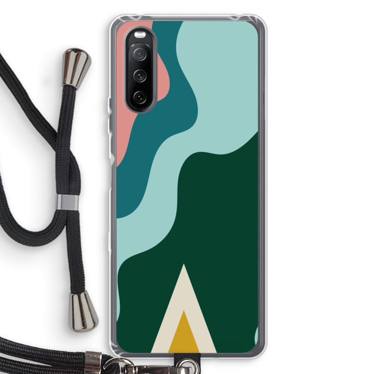 Noor B: Sony Sony Xperia 10 III Transparant Hoesje met koord