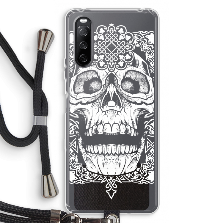 Seek & Destroy: Sony Sony Xperia 10 III Transparant Hoesje met koord