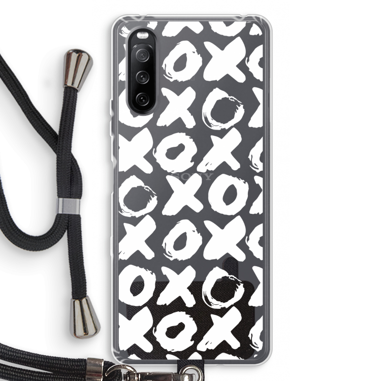 XOXO: Sony Sony Xperia 10 III Transparant Hoesje met koord