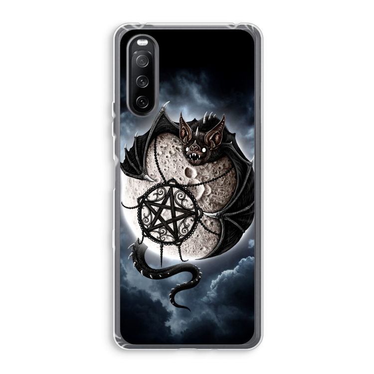 Volle maan: Sony Xperia 10 III Transparant Hoesje
