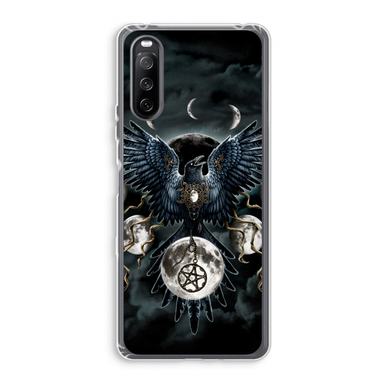 Sinister Wings: Sony Xperia 10 III Transparant Hoesje