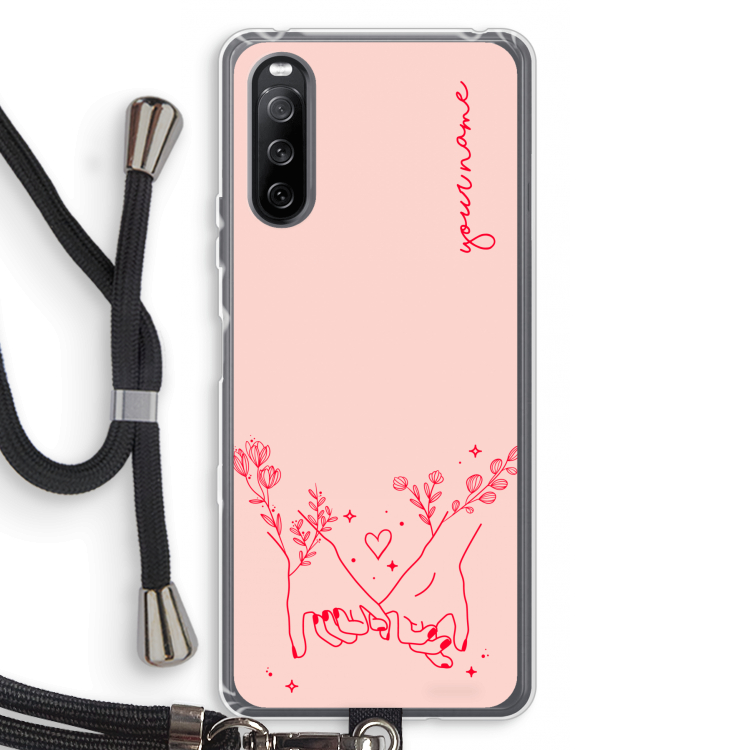 Best Friends: Sony Sony Xperia 10 III Transparant Hoesje met koord