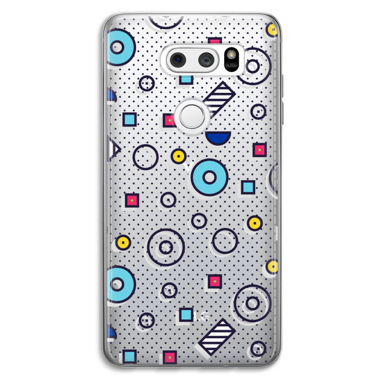 8-bit N°9: LG V30 Transparant Hoesje