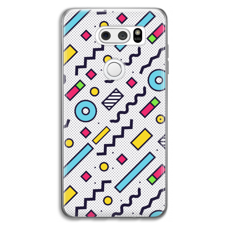 8-bit N°8: LG V30 Transparant Hoesje