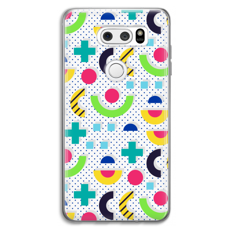 8-bit N°1: LG V30 Transparant Hoesje