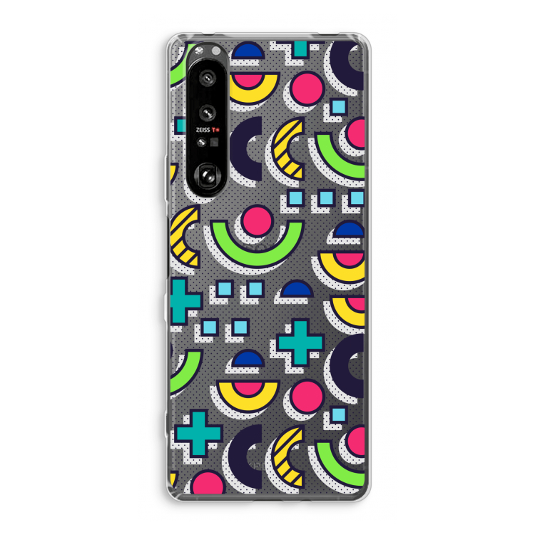8-bit N°6: Sony Xperia 1 III Transparant Hoesje