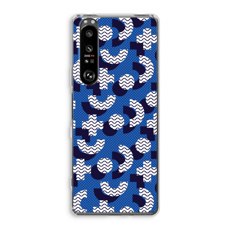 8-bit N°5: Sony Xperia 1 III Transparant Hoesje