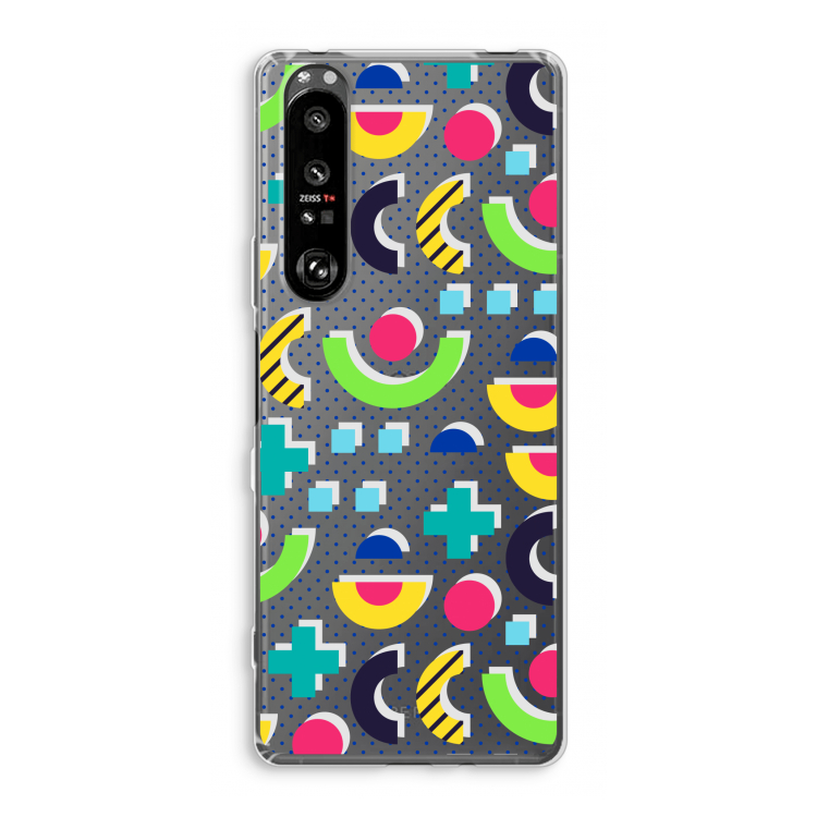 8-bit N°1: Sony Xperia 1 III Transparant Hoesje