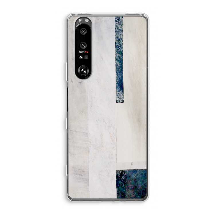 Meet you there: Sony Xperia 1 III Transparant Hoesje