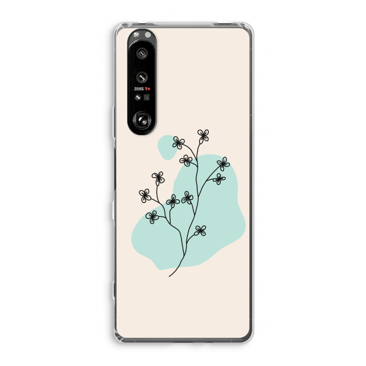 Love your petals: Sony Xperia 1 III Transparant Hoesje