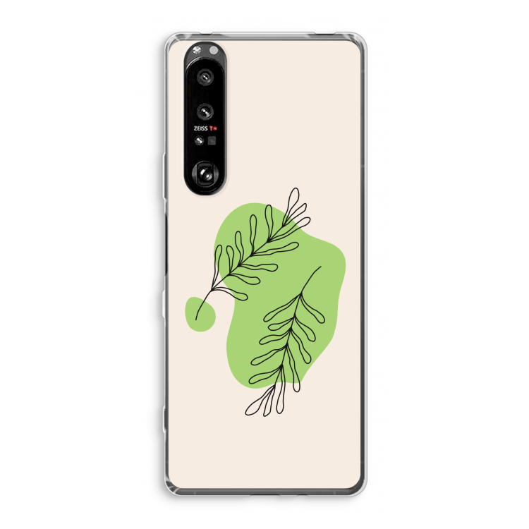 Beleaf in you: Sony Xperia 1 III Transparant Hoesje