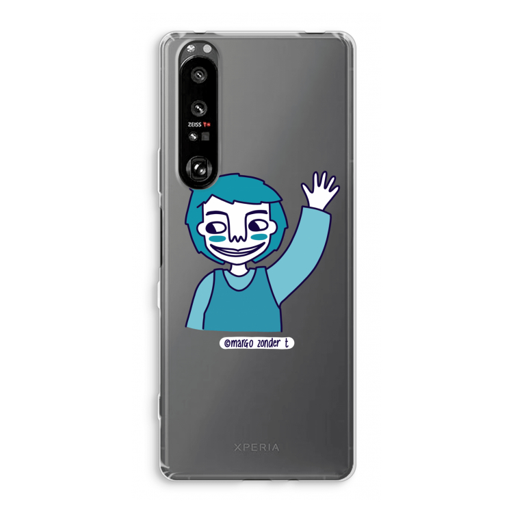 Zwaai: Sony Xperia 1 III Transparant Hoesje