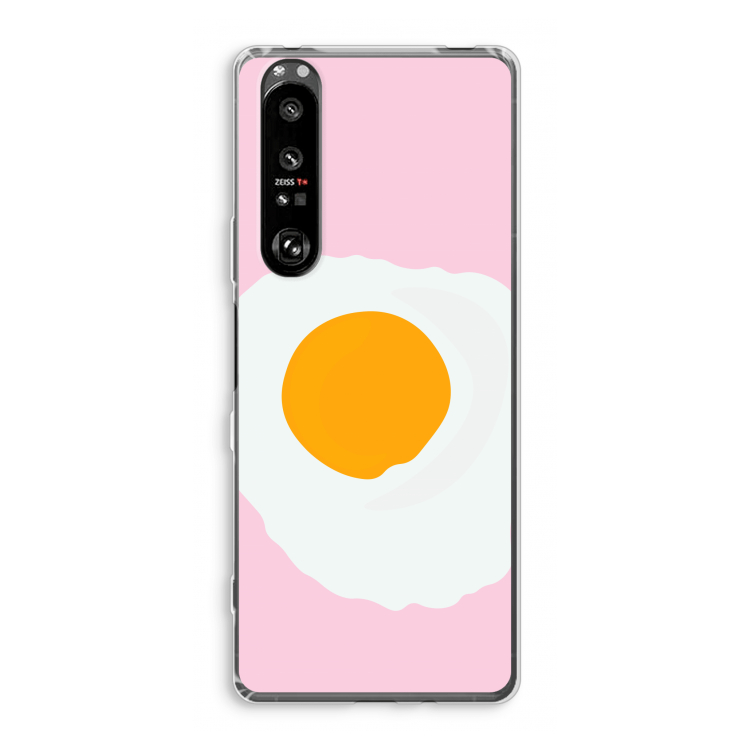Sunny side up: Sony Xperia 1 III Transparant Hoesje