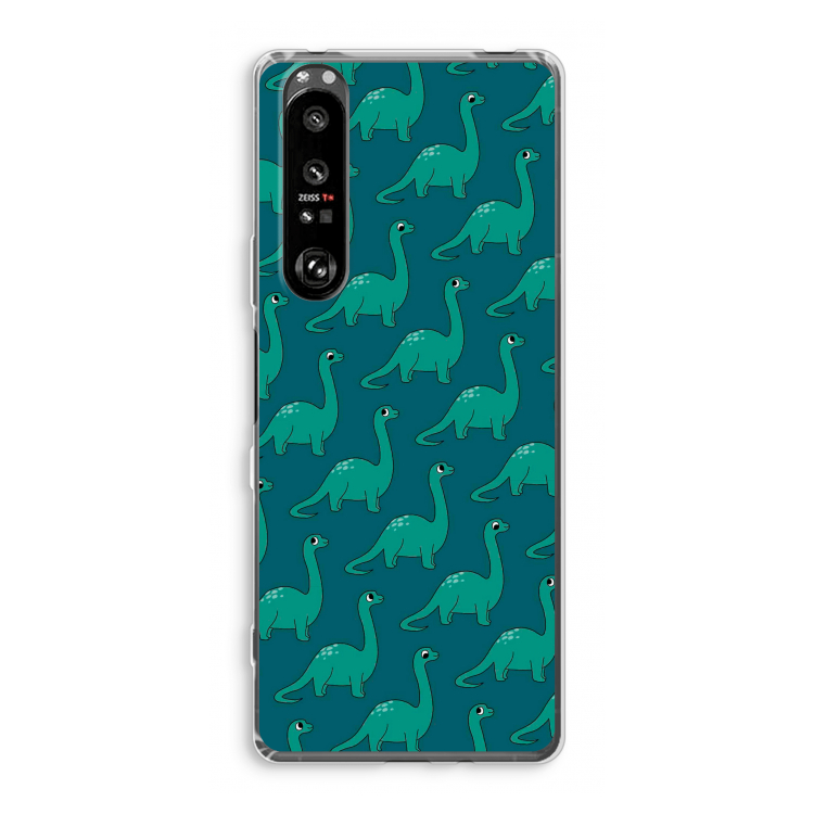 Diplodocus: Sony Xperia 1 III Transparant Hoesje