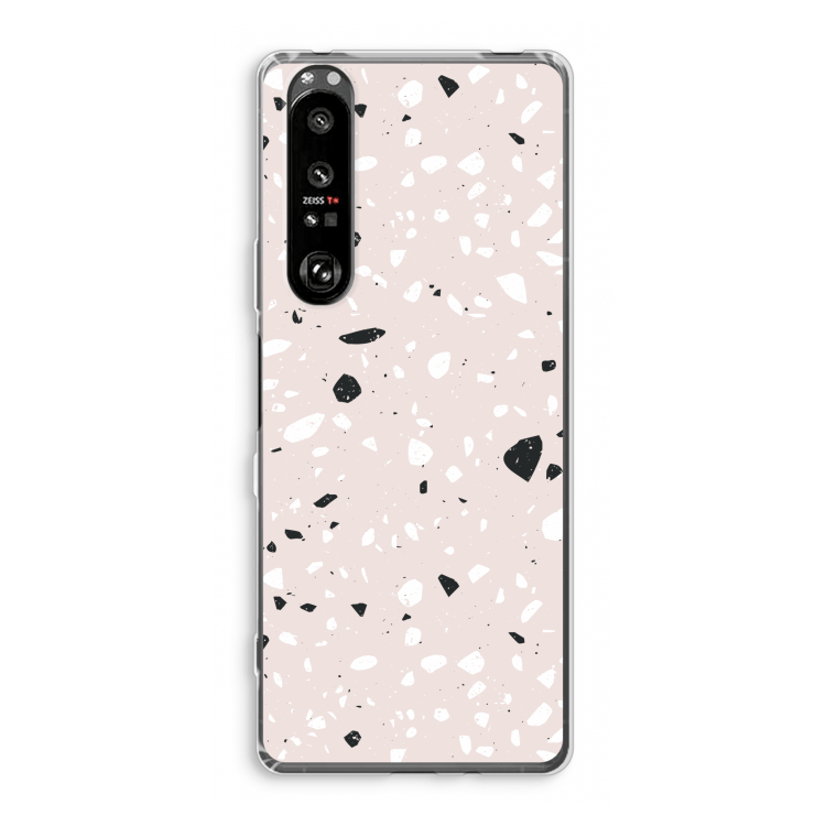 Terrazzo N°20: Sony Xperia 1 III Transparant Hoesje