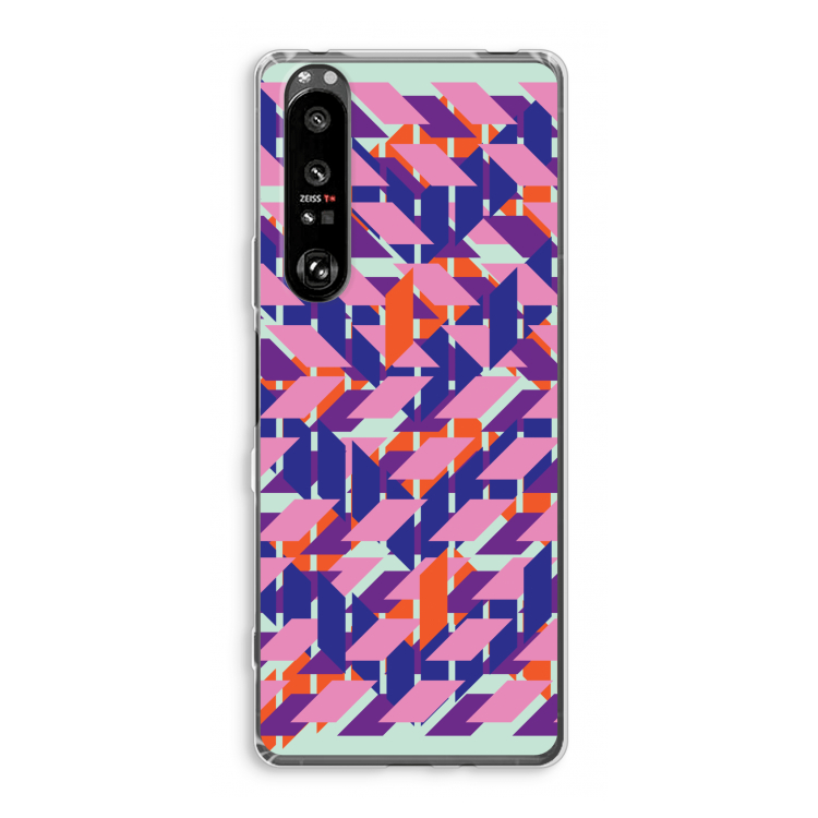 Skew Blush 3: Sony Xperia 1 III Transparant Hoesje