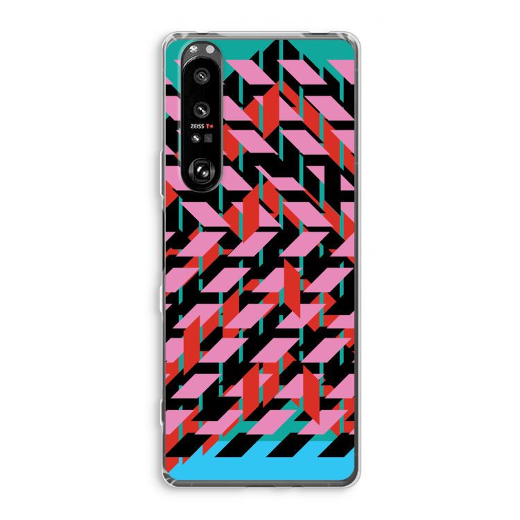 Skew Blush 2: Sony Xperia 1 III Transparant Hoesje
