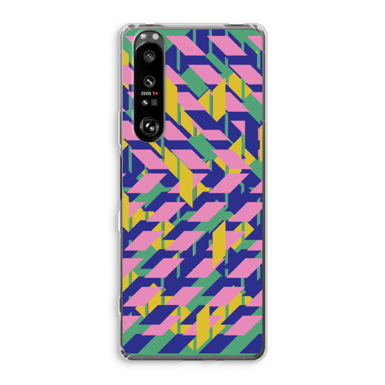 Skew Blush 1: Sony Xperia 1 III Transparant Hoesje