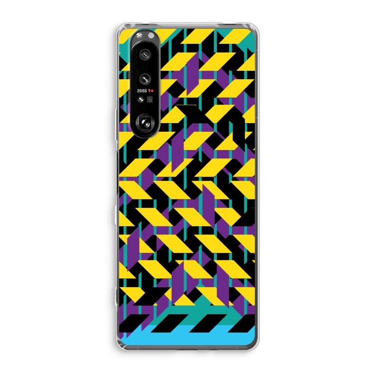 Skew Bee 3: Sony Xperia 1 III Transparant Hoesje