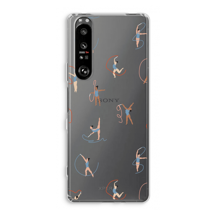 Dancing #3: Sony Xperia 1 III Transparant Hoesje