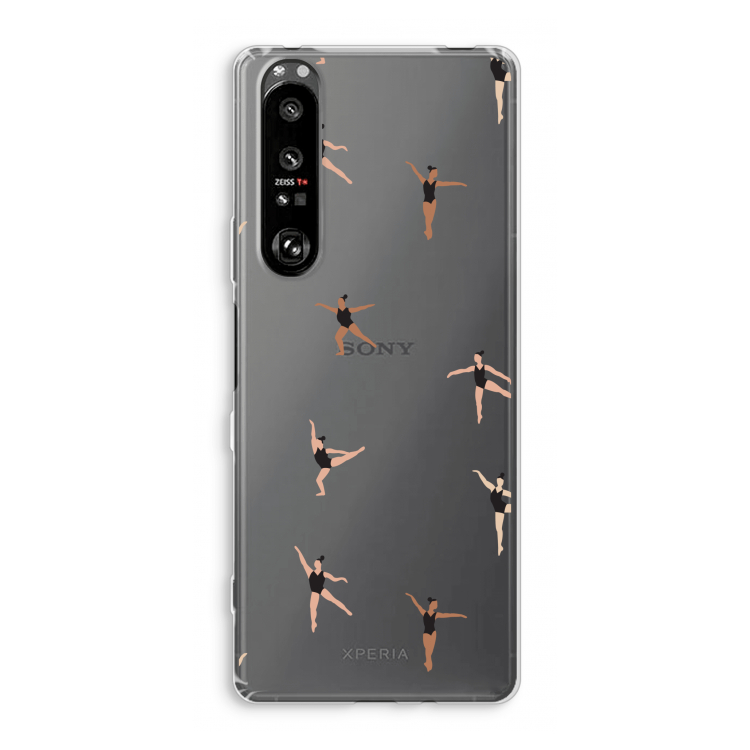 Dancing #1: Sony Xperia 1 III Transparant Hoesje