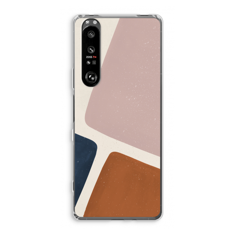 Geo #2: Sony Xperia 1 III Transparant Hoesje