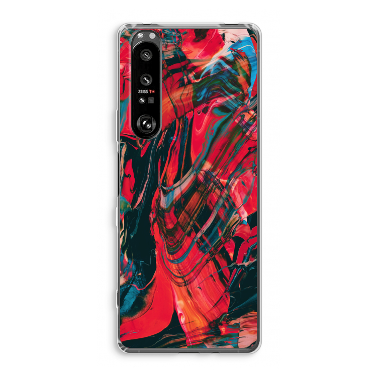 Endless Descent: Sony Xperia 1 III Transparant Hoesje