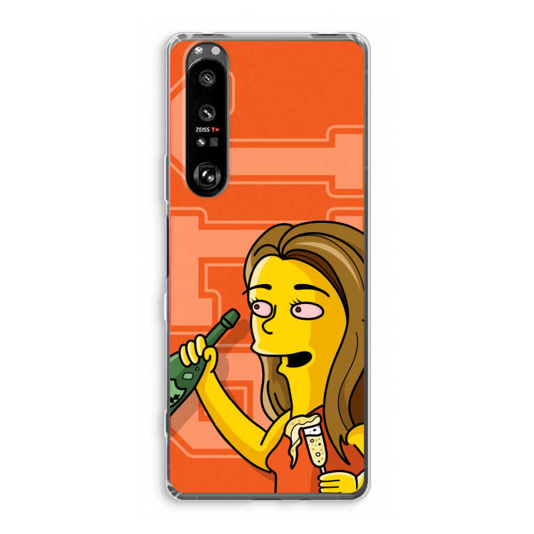 Jamie Lee Simpson: Sony Xperia 1 III Transparant Hoesje